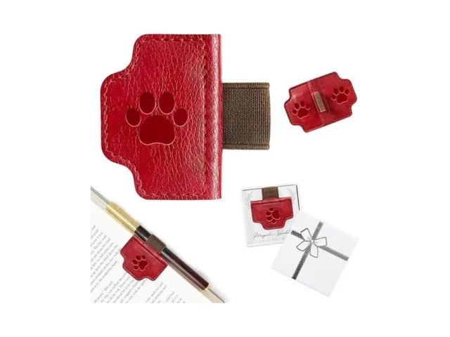 Bygonemark Magnetic Leather Bookmark With Pen… Code