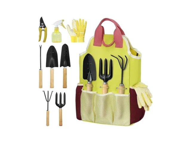Outtply 9-piece Gardening Tool Set Heavy Duty… Code