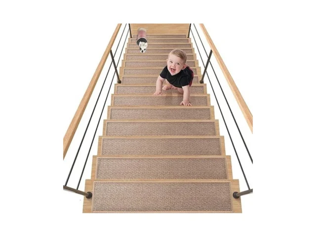 Wikuvo 30×8 Inch Stair Mat 15 Pack Comfortable… Coupon