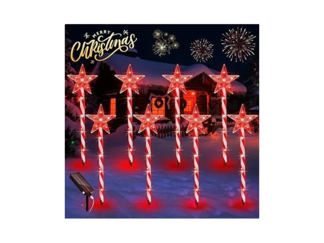 Zivasa Solar Christmas Lights Outdoor 8 Pack… Coupon