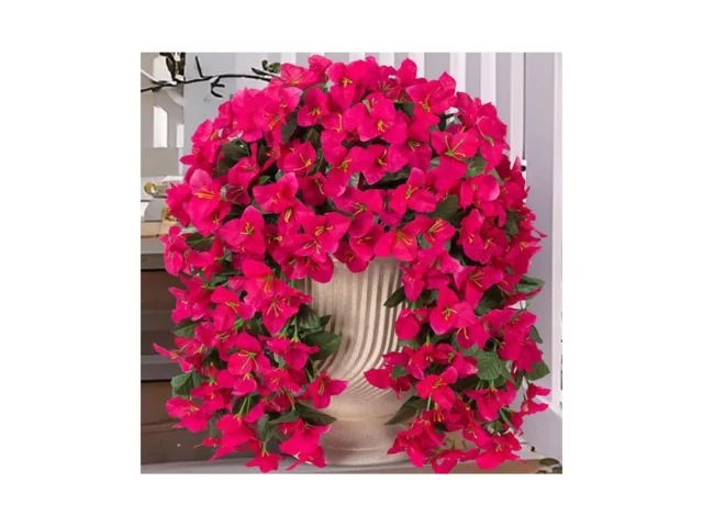 Inxugao 2 Pcs Artificial Faux Bougainvillea Flowers…