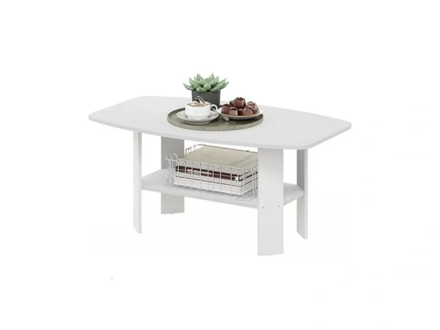 Furinno Simple Design Coffee Table White Coupon