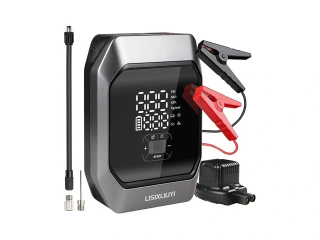 Lisixliuyi Car Jump Starter With Air Compressor 3… Code