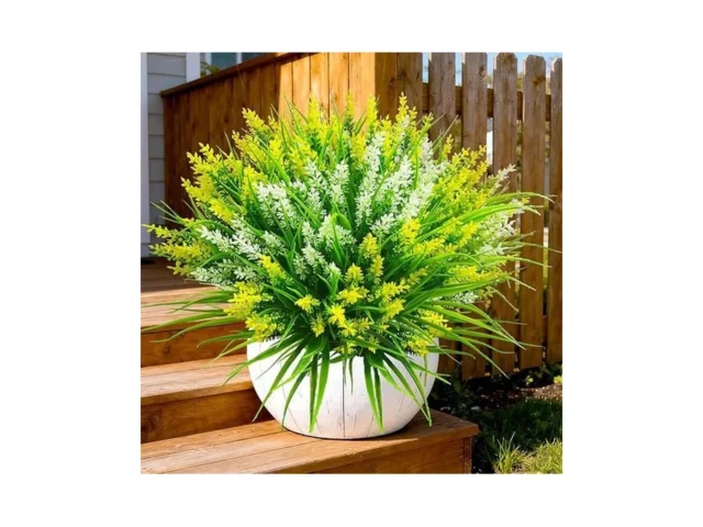 Thinktral Artificial Plants Outdoor 20 Pcs… Code