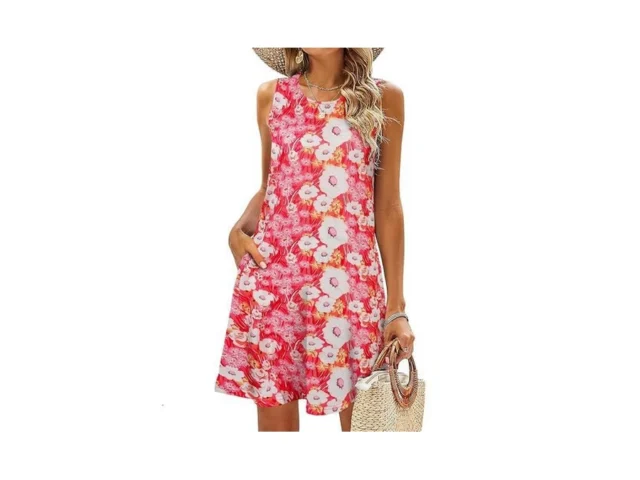Simplefun Womens Summer Dresses For Vacation… Code