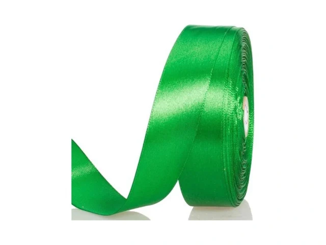 Yaseo 1 Inch Green Solid Satin Ribbon 50 Yards… Code