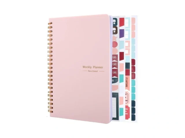 Undated Weekly Planner With Habit Tracker 52 Weeks… Code