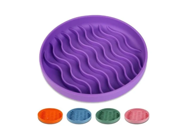 Pjdh Slow Feeder Dog Bowls Silicone Food Bowl… Code