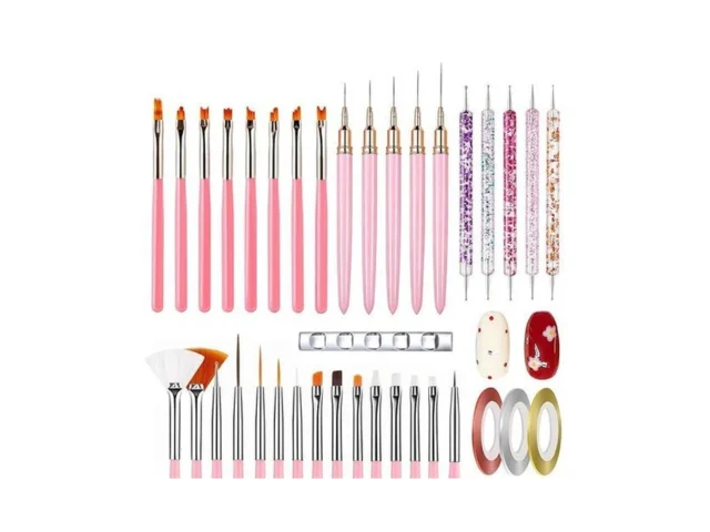 Nail Art Brushes Nail Art Tool Kit Nail Design… Code