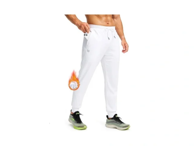 G Gradual Men S Fleece Joggers With Zipper Pockets… Code