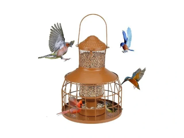 Squirrel Proof Bird Feeders Metal Wild Bird Feeders… Code
