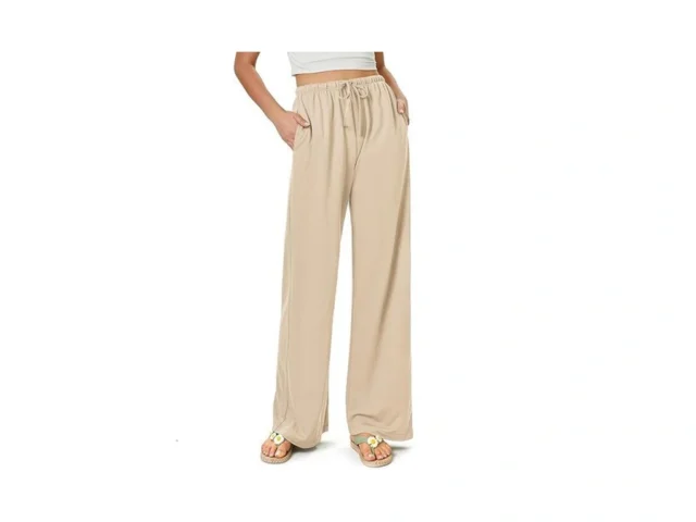 Keriffe Women S Flowy Wide Leg Pants Casual Beach… Code