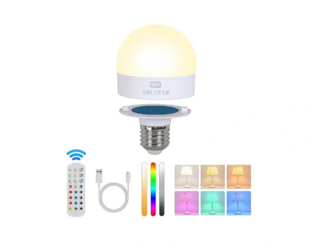 Hmluesr Rechargeable Light Bulbs With Remote… Code
