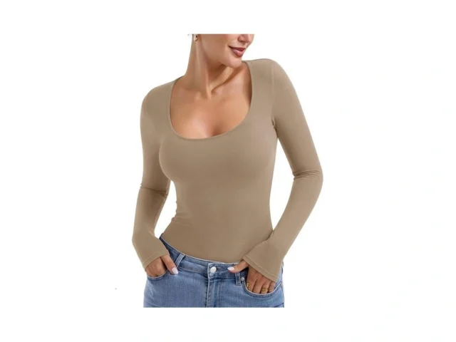 Pinkmstyle Womens Under Shirts Long Sleeve Tops… Code
