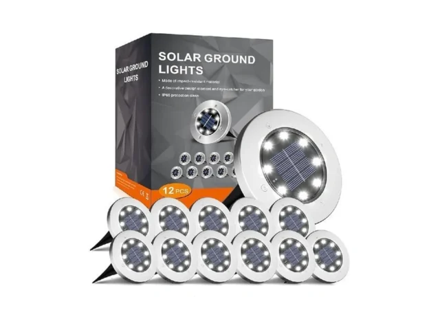 Incx Solar Lights For Outside 12 Pack Solar Lights… Code