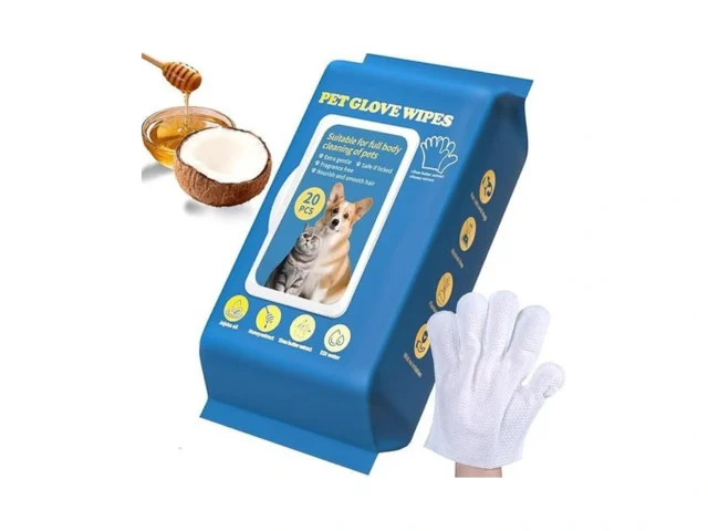 Kukugo Pet Glove Wipes Pet Grooming Gloves – For… Code