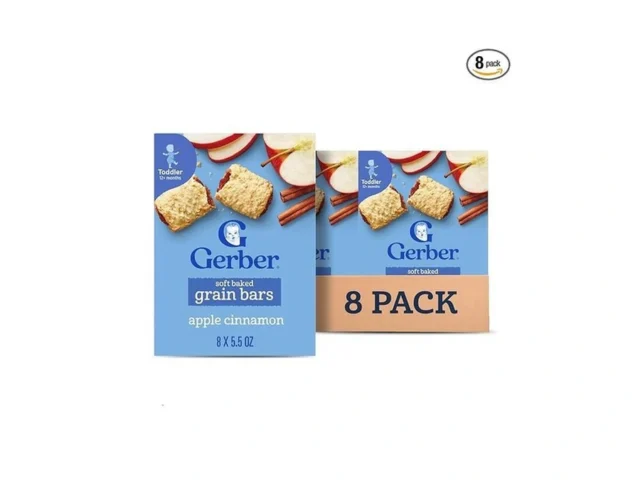 Gerber Snacks For Toddler Soft Baked Grain Bars… Coupon