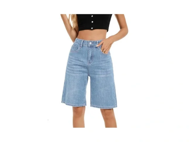 Tosatisfine Jean Shorts For Women Bermuda Trendy… Code