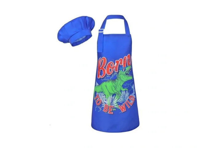 Pashop Kids Apron And Chef Hat Set Girls Boys… Code