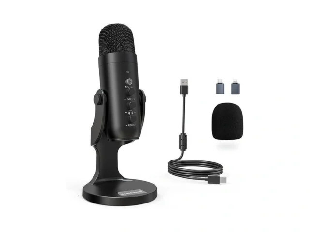 Zealsound Podcast Microphone For Pc Noise… Code