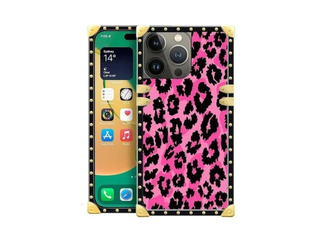 Wankblc Compatible With Iphone 14 Pro Case Pink… Coupon