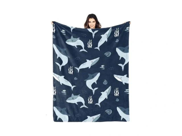 Shark Blanket Gift Cute Animal Blanket Bed Throw… Coupon