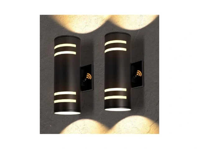 Tesjaso Modern Outdoor Wall Sconce With Dusk To… Code