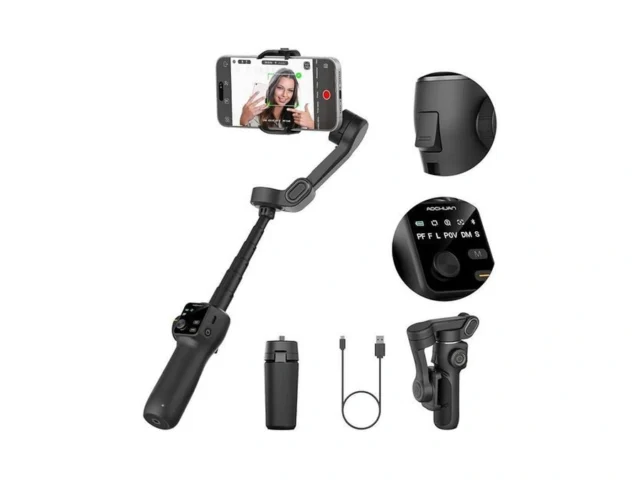 Aochuan 3-axis Gimbal Stabilizer For Iphone W… Code
