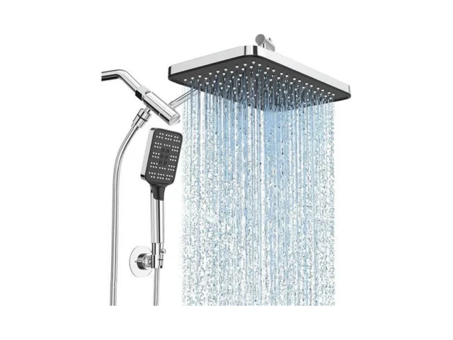 High Pressure Rain Shower Head With Handheld Spray… Code