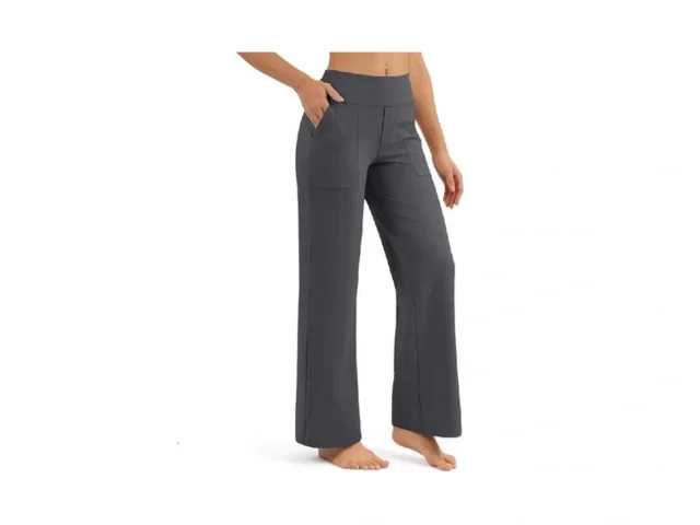 Affole Yoga Pants Women Wide Leg Pants With Pockets… Code