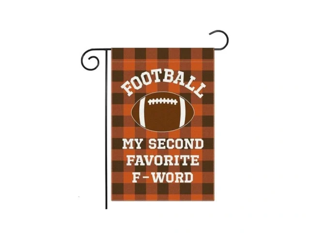 Guaikeai Funny Football Garden Flag Buffalo Check… Code