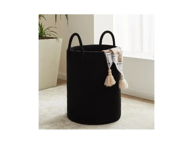 Cotton Rope Laundry Hamper By Youdenova 72l – Woven… Code