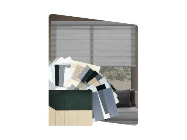 Yoolax Motorized Zebra Blinds Works With Alexa… Coupon