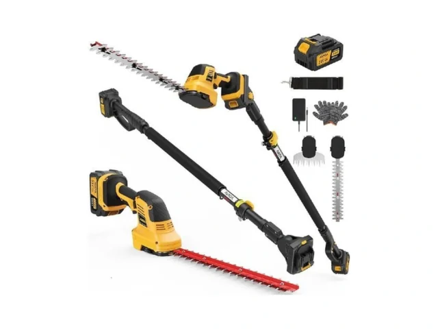4-in-1 Pole Hedge Trimmer Cordless – Electric Hedge… Code