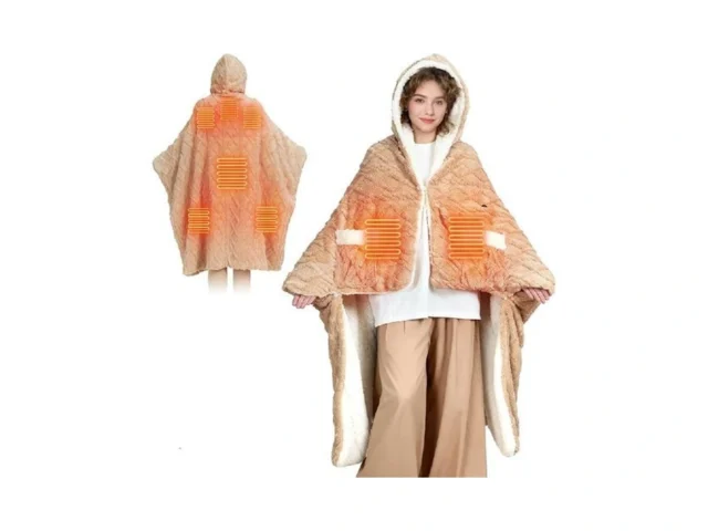 Heated Throw Blanket Wearable Battery Operated 59 X…