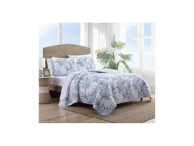 Tommy Bahama – Twin Quilt Set 100 Sot Reversible… Coupon