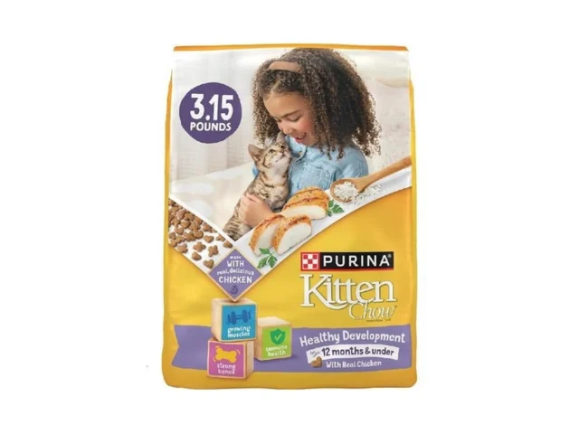 Purina Kitten Chow Kitten Food Healthy Development… Coupon