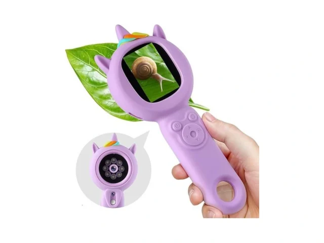 Kids Microscope- 500x Magnification 16x Zoom… Code