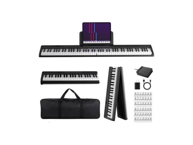 Marvtown Portable Folding Piano Keyboard 88… Code