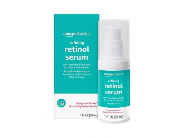 Amazon Basics Retinol Serum For Face 1 Fluid Ounce… Coupon