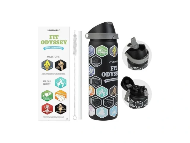 32 Oz Motivational Insulated Stainless Steel Water… Code