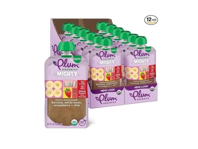 Plum Organics Mighty Builder Organic Toddler Food -…