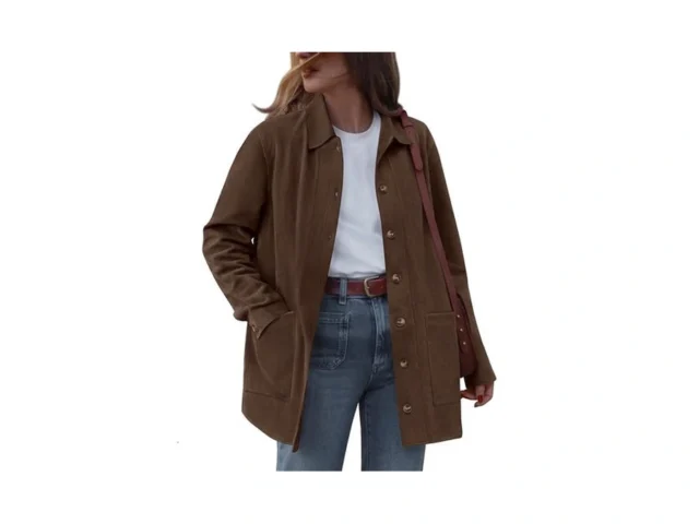 Btfbm Faux Suede Jacket Women Fall Fashion 2026… Code