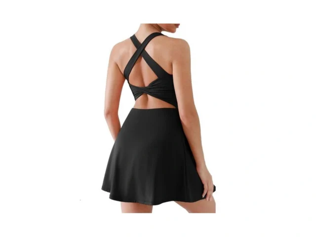 Brxl Built In Pull Down Shorts And Bra Tennis Dress… Code