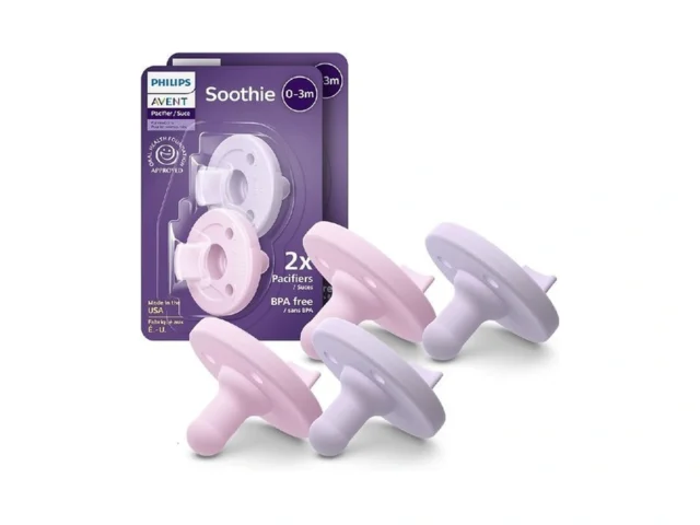 Philips Avent Soothie Baby Pacifiers – 100 Silicone…
