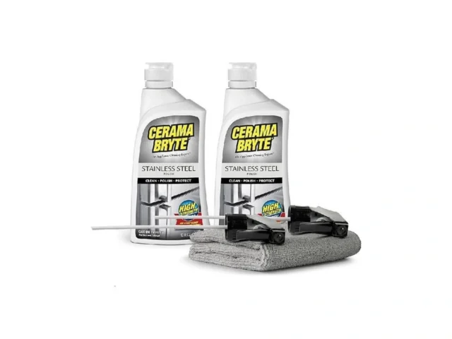 Cerama Bryte Stainless Steel Cleaner For Appliances…