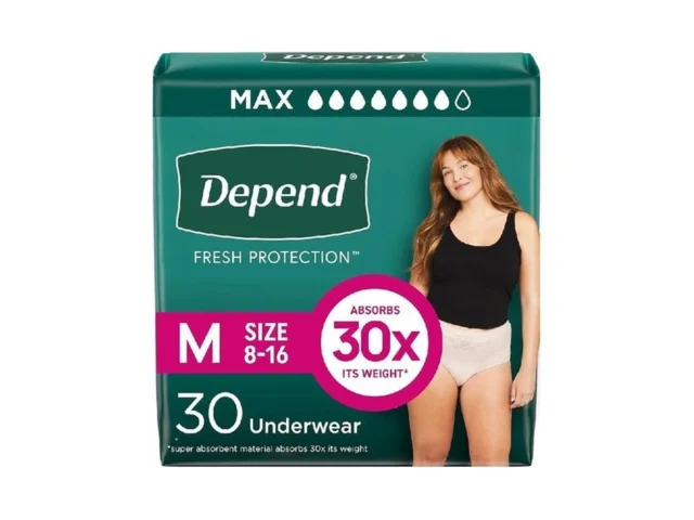 Depend Fresh Protection Adult Diapers Incontinence… Coupon