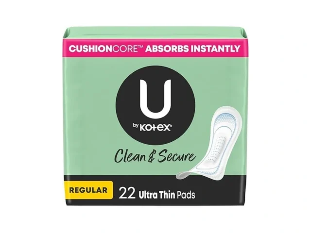 U By Kotex Ultra Thin Pads Clean Secure Regular… Coupon