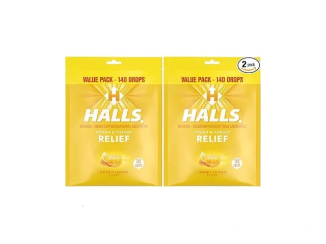 Halls Cough And Throat Relief Honey Lemon Cough… Coupon
