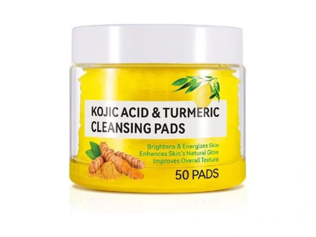 Turmeric Cleansing Pads Kojic Acid And Turmeric… Code
